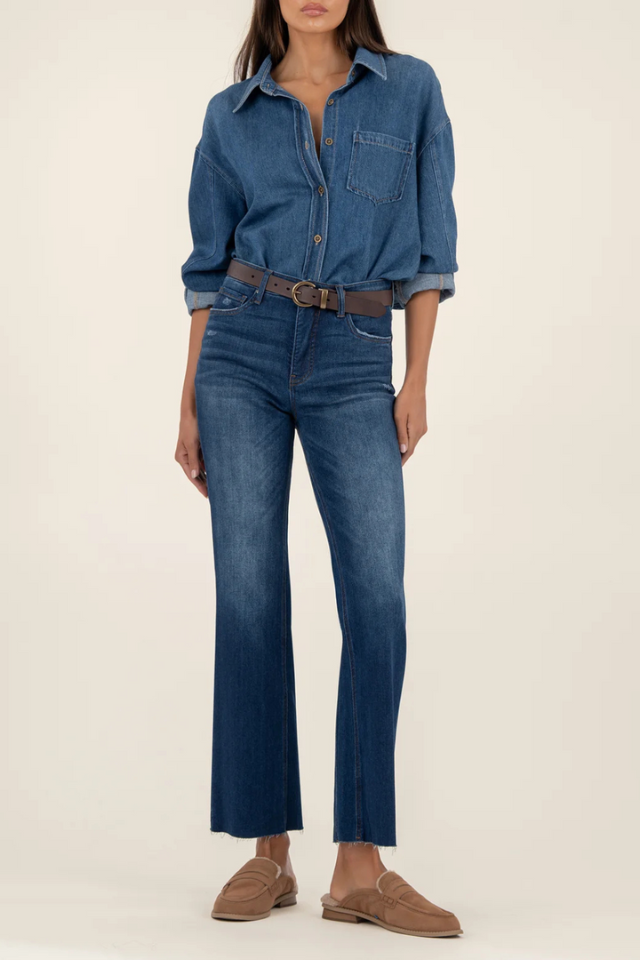 Kelsey High Rise Ankle Flare