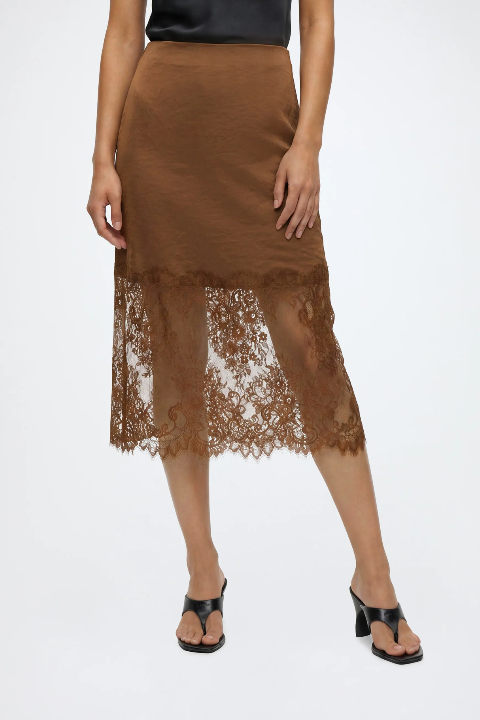 Vero Moda Mollie High-Waisted Lace Skirt