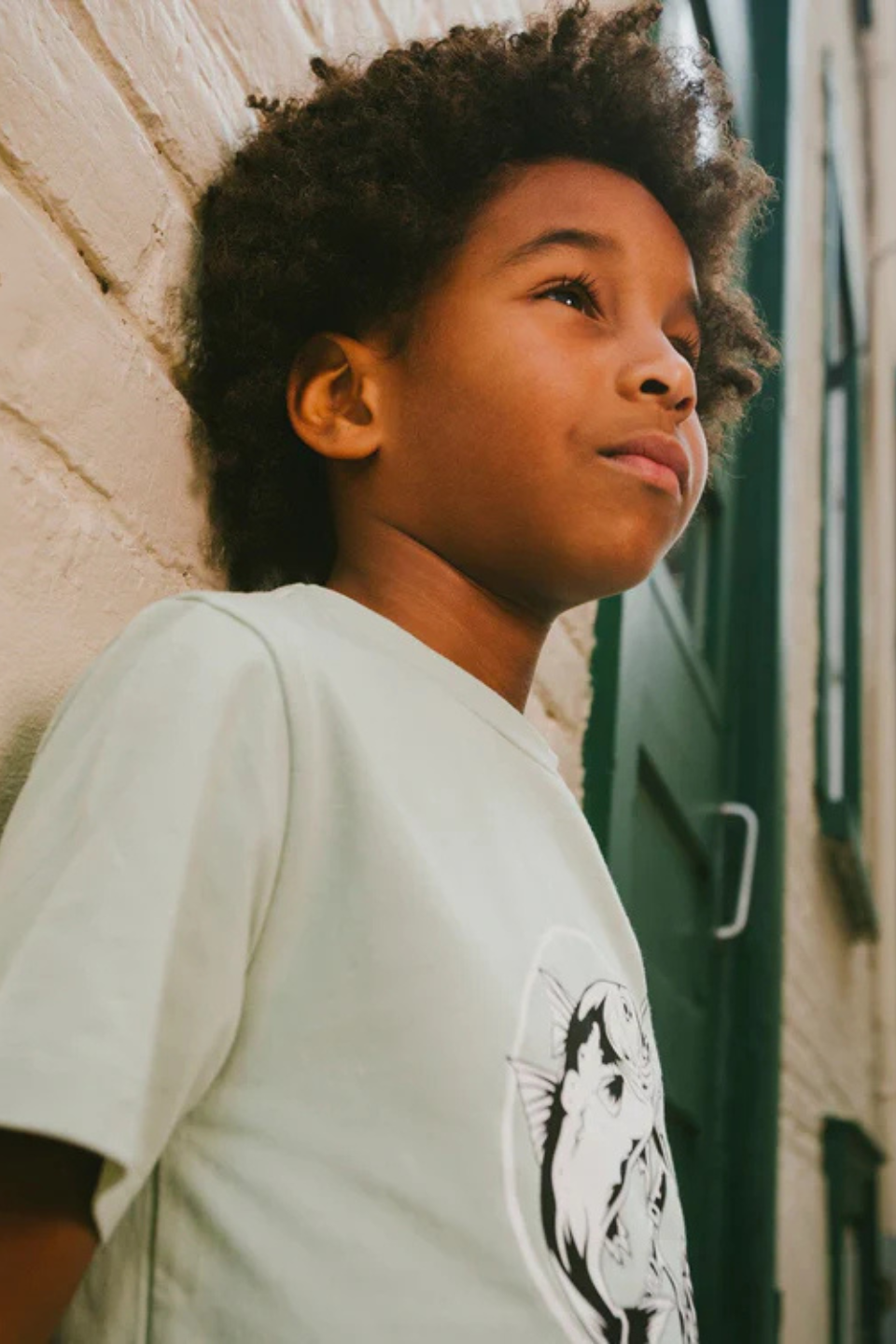 Organic Cotton Jersey Graphic T-Shirt