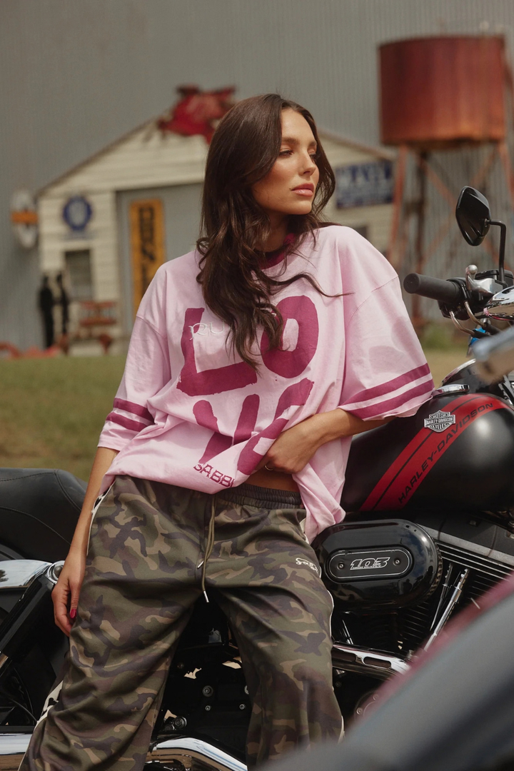 SABBI THE RAVING HEARTS PANTS - CAMO