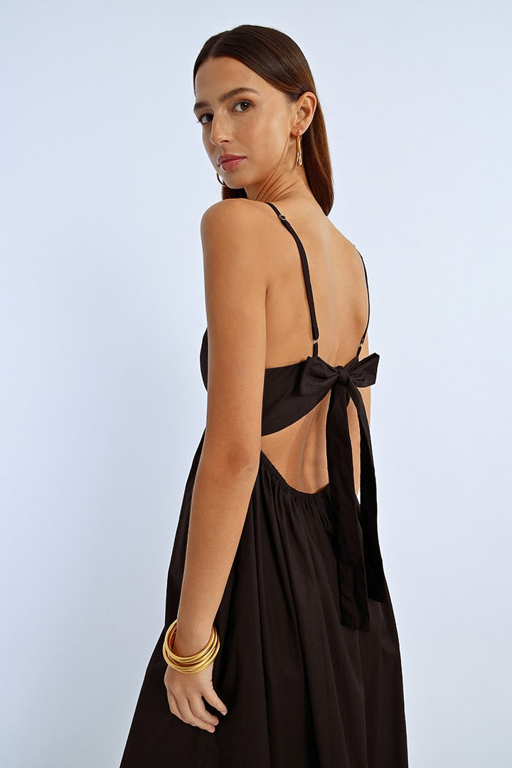 Long Dress With Ruffle
