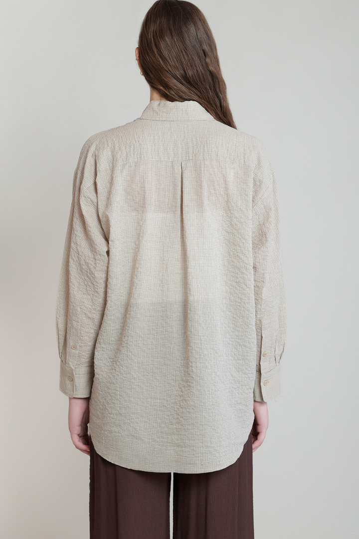 Dex Sadie Oversized Textured Shirt