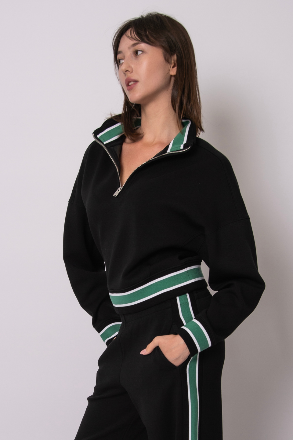 Rd Style Mailyn Signature Soft Knit Quarter Zip Rd Style