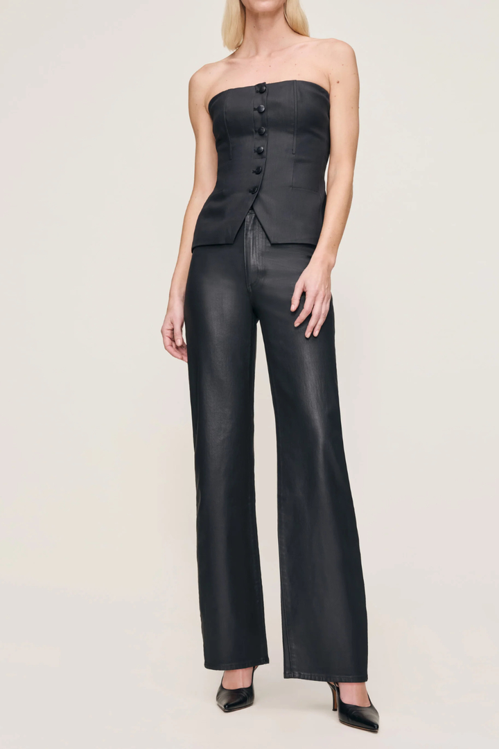 DL1961 Karmine Refined Wide Leg High Rise 31" Jeans
