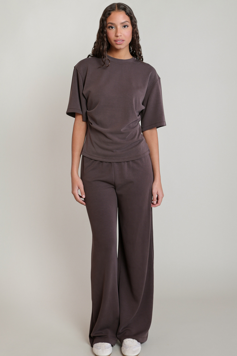 Dex Maeve Pleated-Waist Top