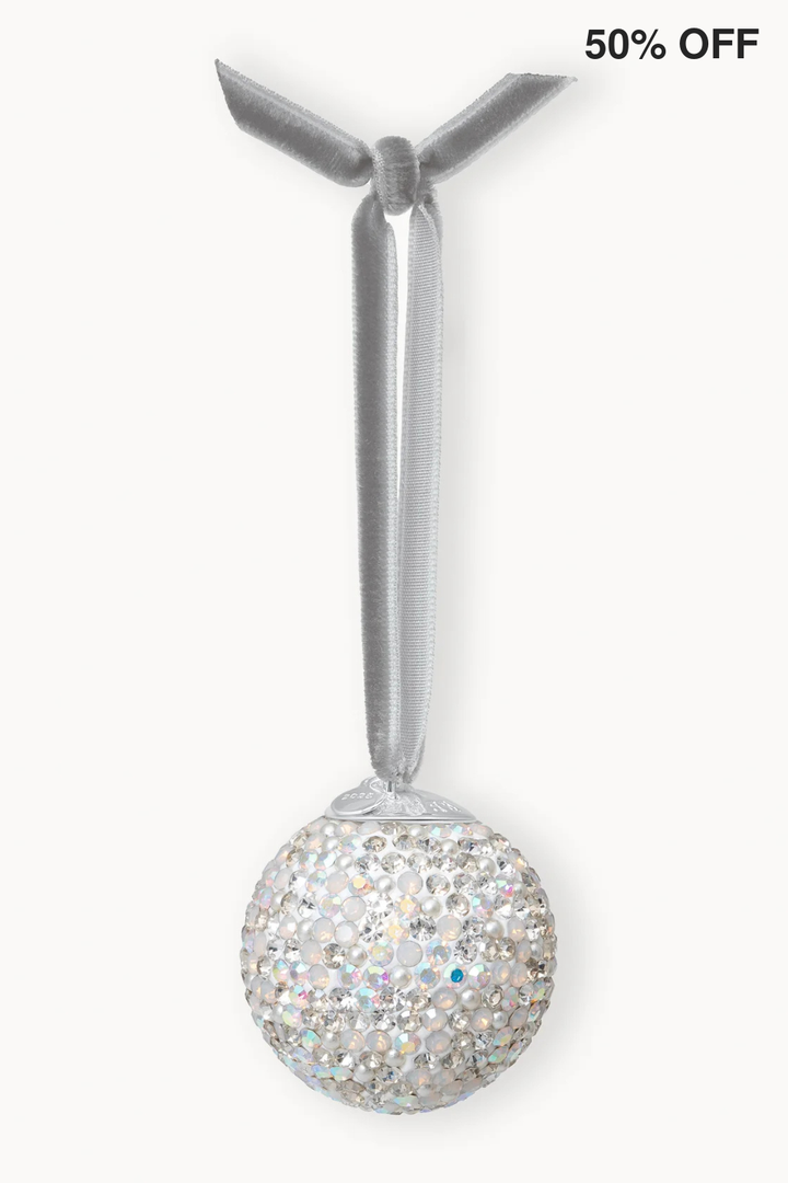Holiday Ornament in Celestial Frost
