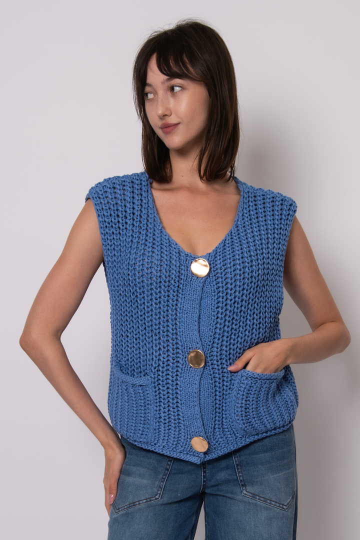 Rd Style Benedette Sleeveless Crew Neck Vest Rd Style
