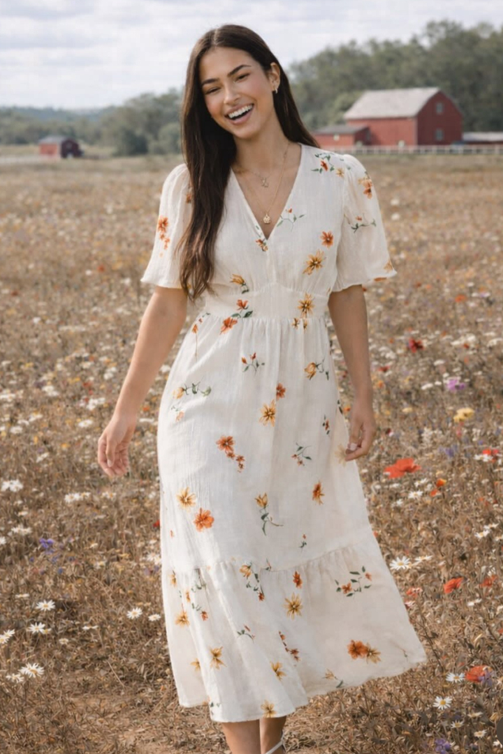 Meadow Dress - Hot Peppers Clothing