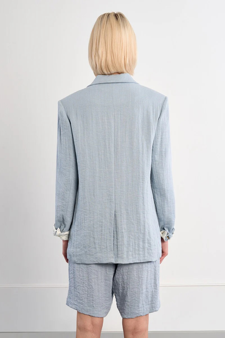 MOLLY BRACKEN Straight Blazer - Hot Peppers Clothing