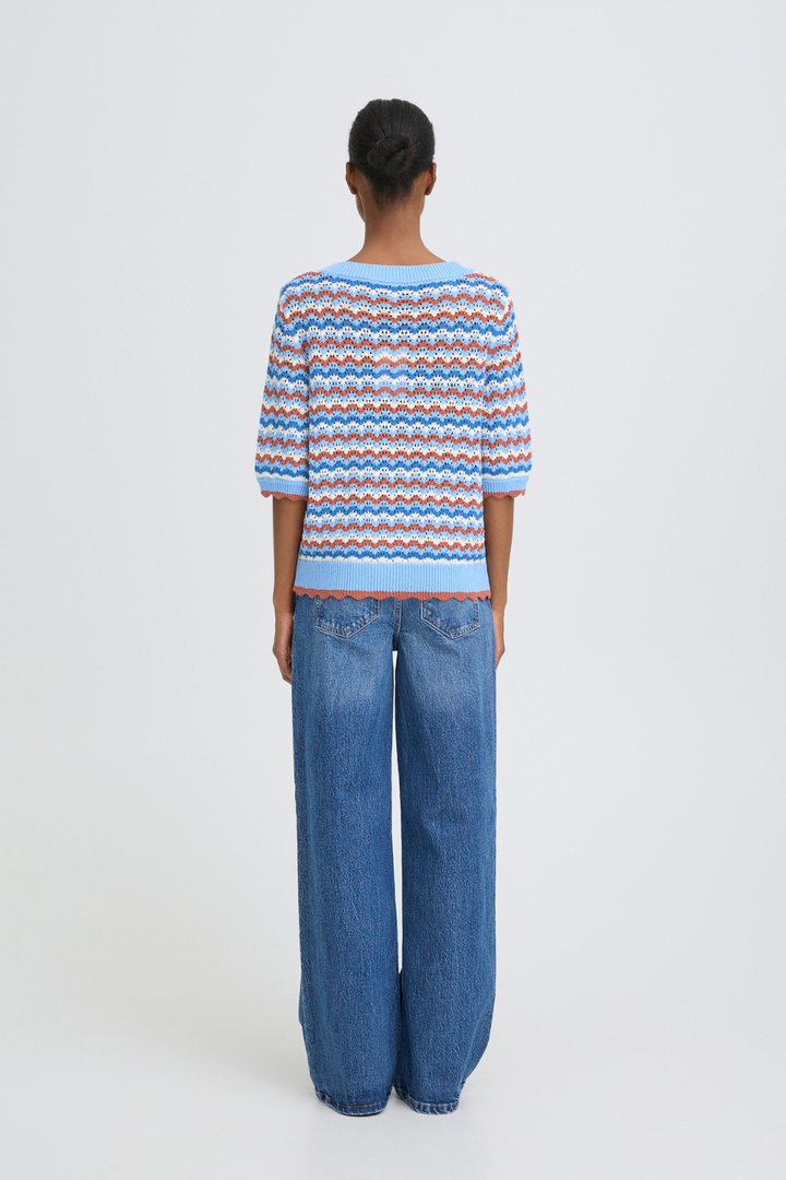 B. YOUNG Nero Pointelle Cardigan - Hot Peppers Clothing