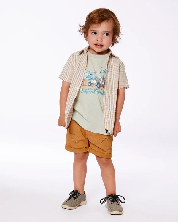 Short Sleeve Button Down Shirt