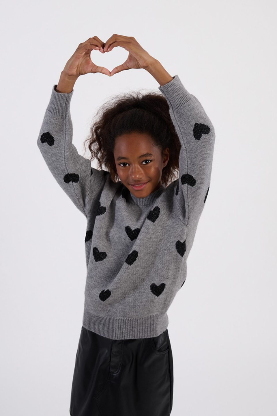 Knit Heart Sweater