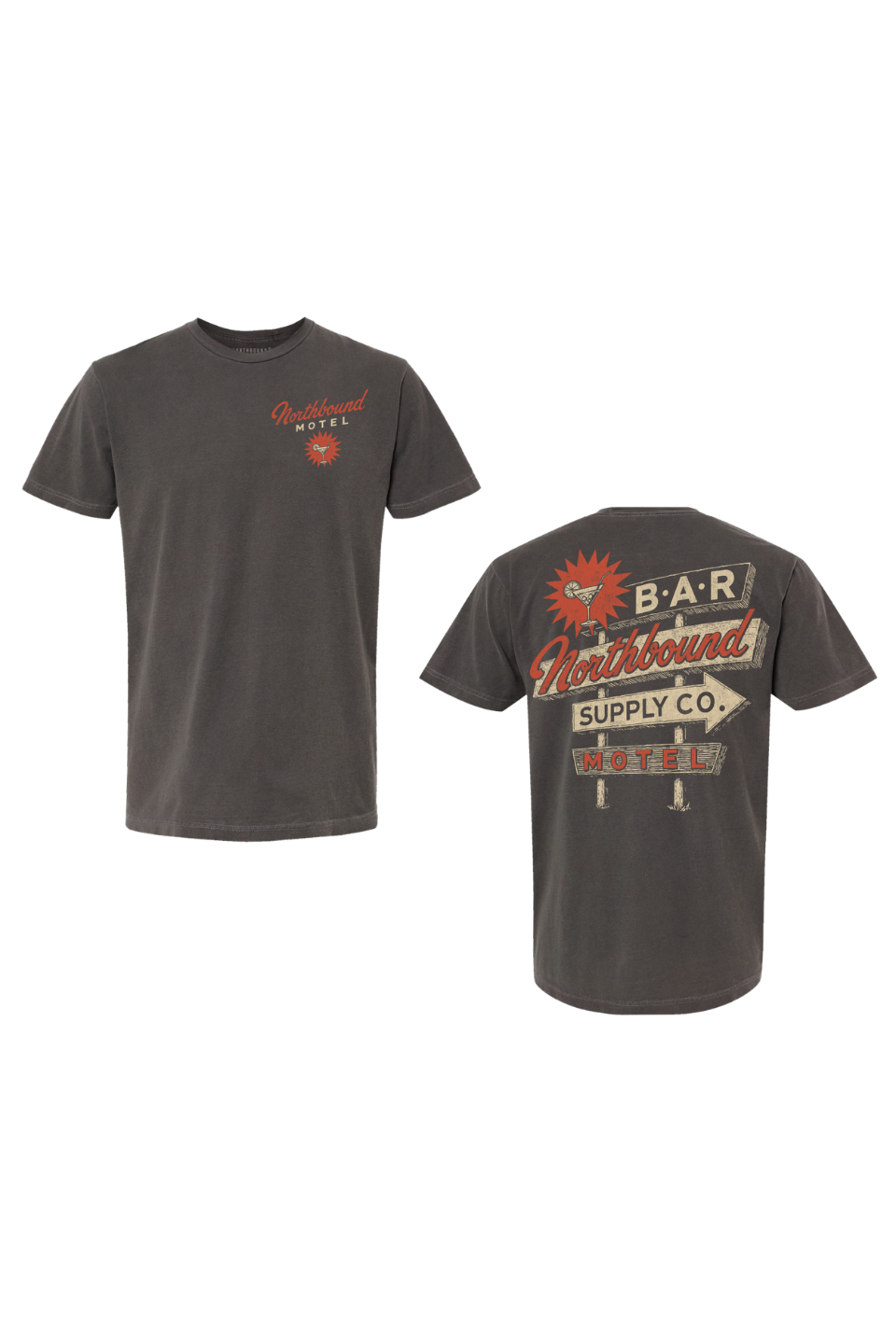 NORTHBOUND MOTEL T-SHIRT - Hot Peppers Clothing