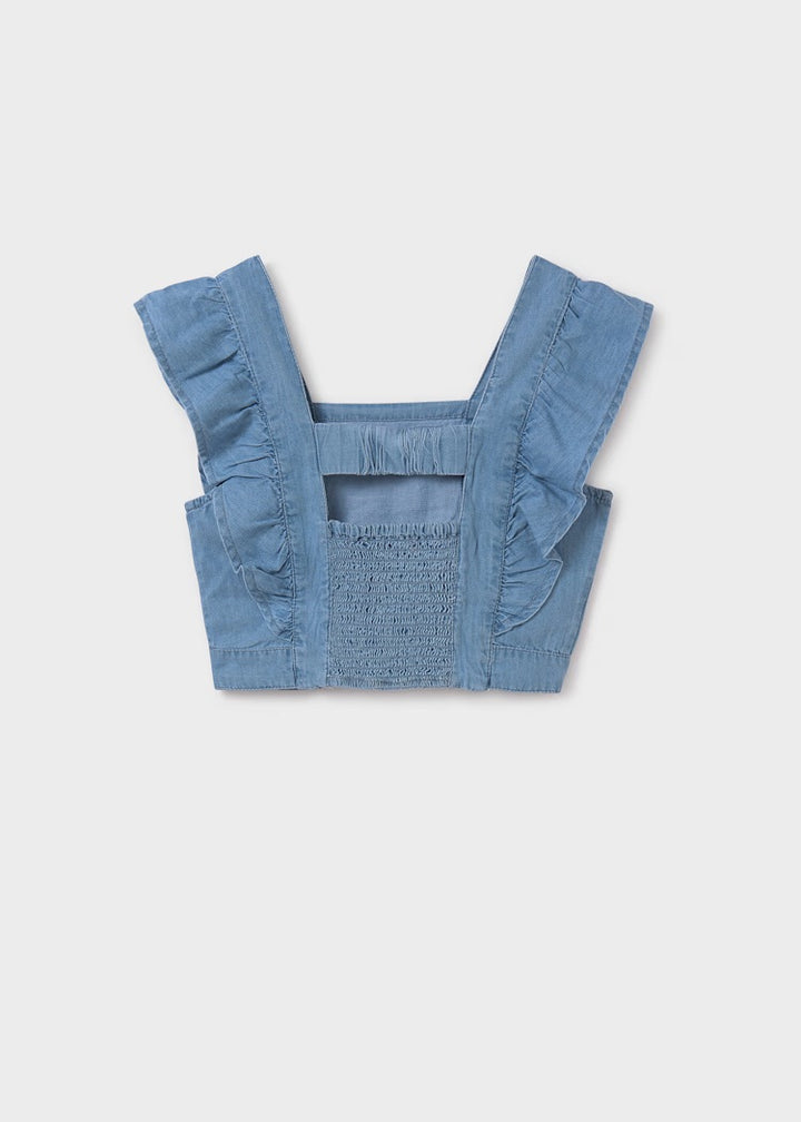 Ruffle Strap Top
