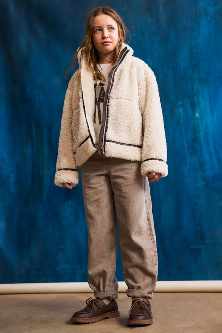 Mayoral Girl Sherpa Puffer Jacket