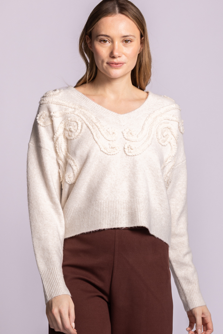 Pink Martini Skye Sweater Beige