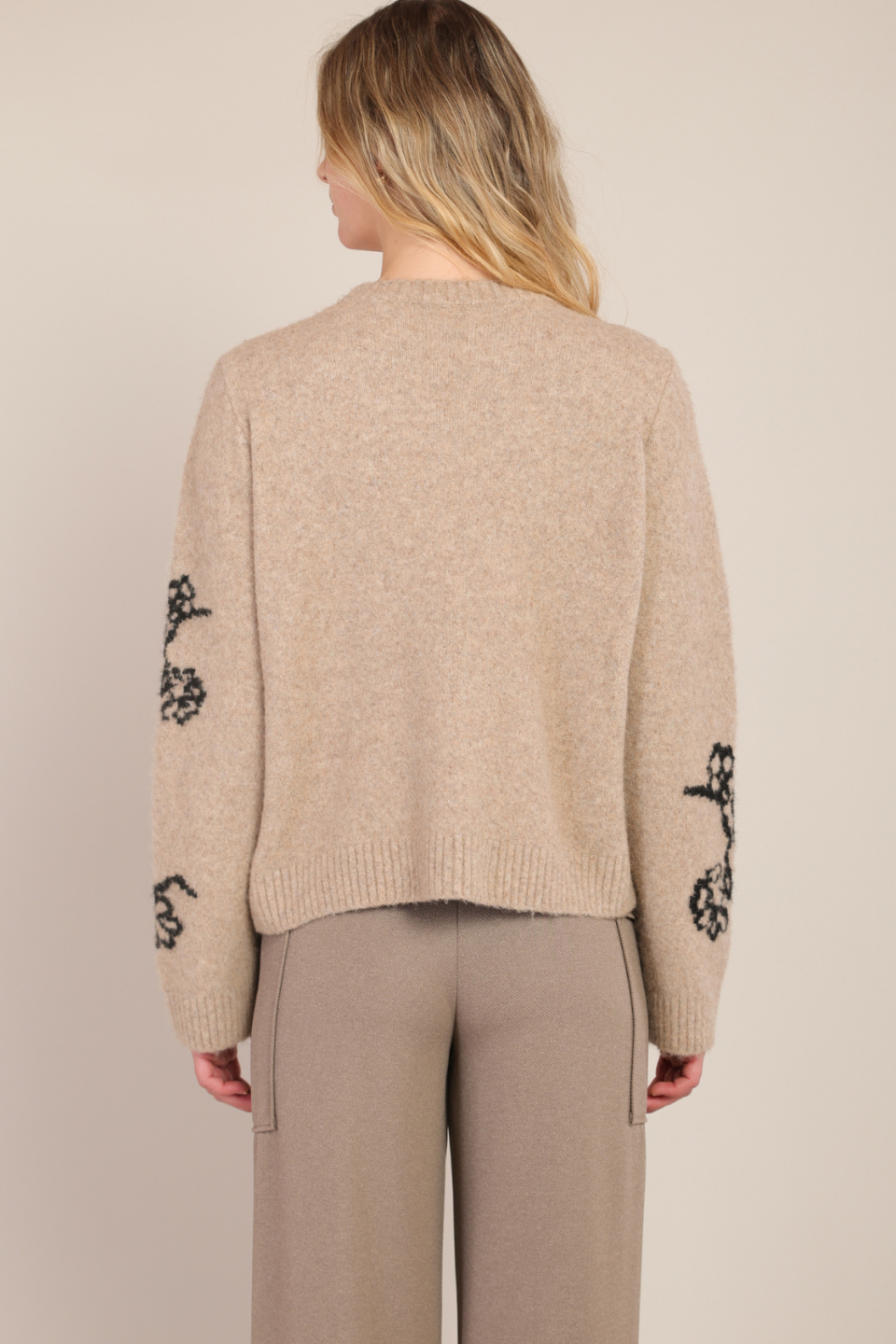 Room 34 Poppy Floral Crewneck Sweater
