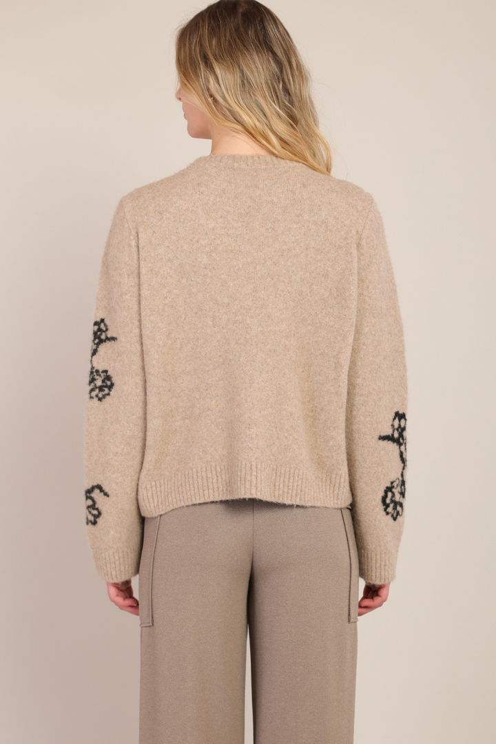 Room 34 Poppy Floral Crewneck Sweater