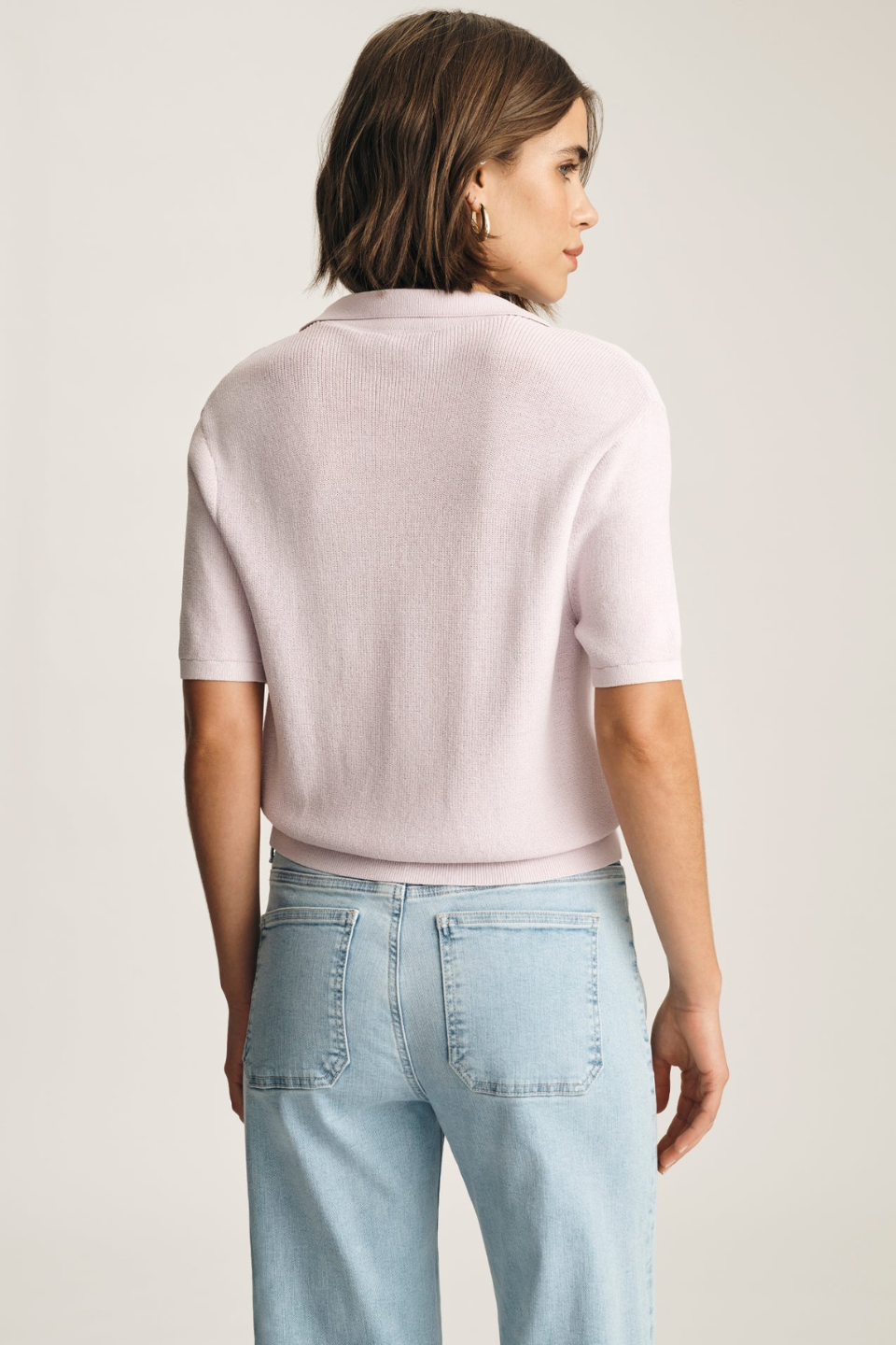 Short Sleeve Polo Sweater - Hot Peppers Clothing