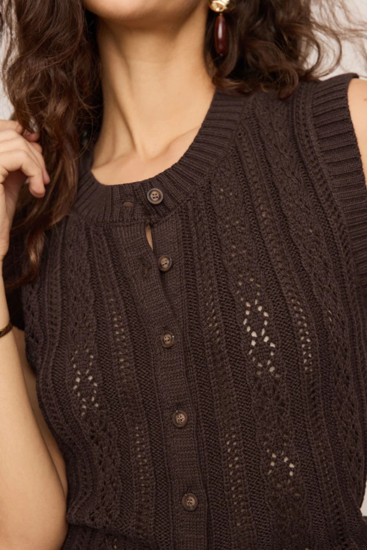 Z Supply Cabot Crochet Vest