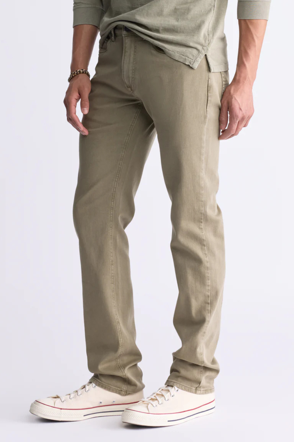 Straight Six Freedom Flex Pants in Olive
