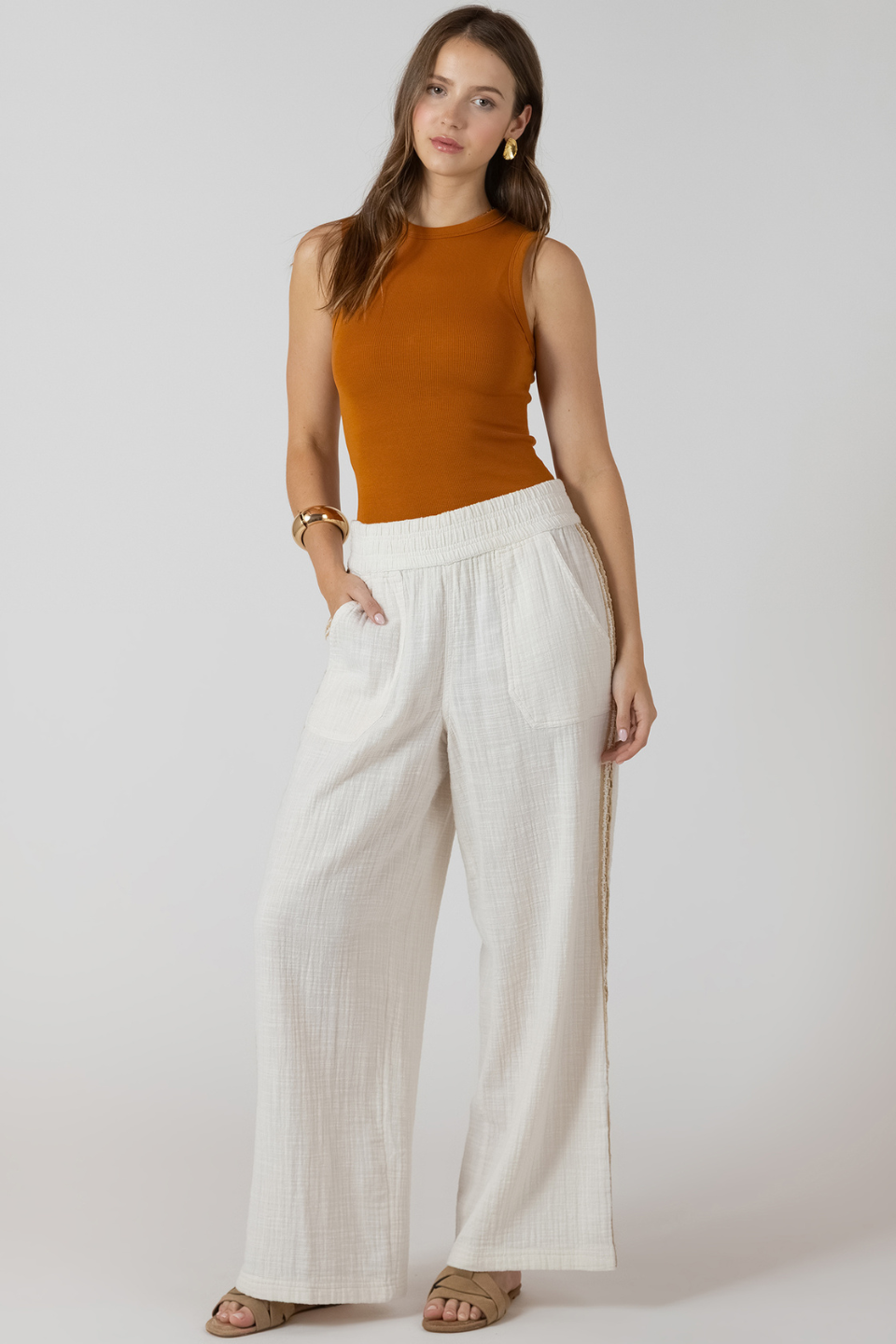 Dex Lizzie Ribbed Tank - Hot Peppers Clothing