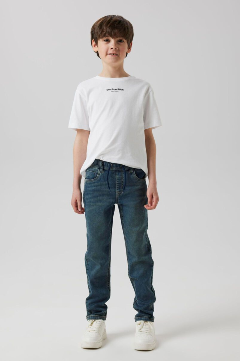 name it kids Ryan Slim Fit Sweat Jeans