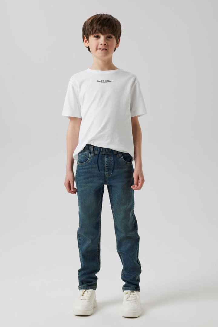 name it kids Ryan Slim Fit Sweat Jeans