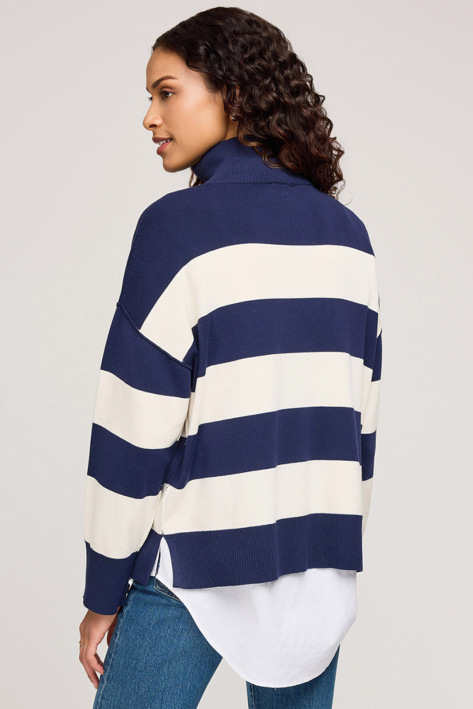 Idris Striped Sweater