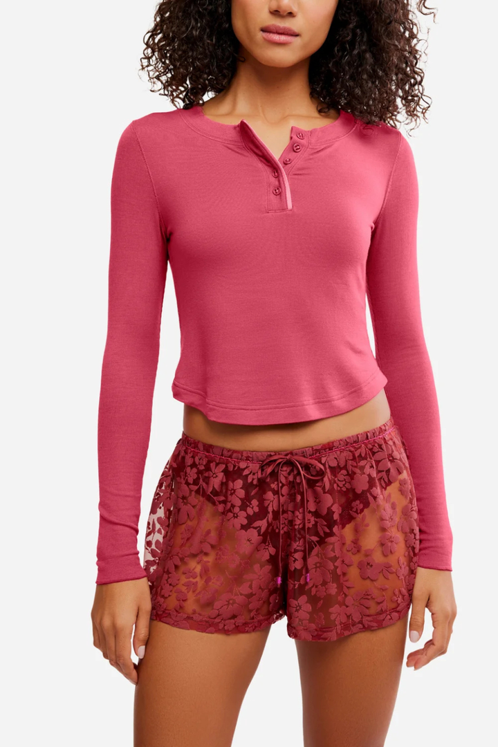 Free People Dream State Henley Top