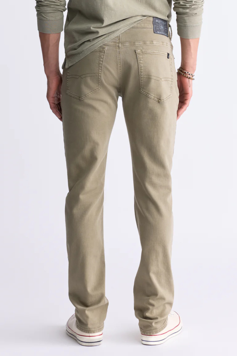 Straight Six Freedom Flex Pants in Olive