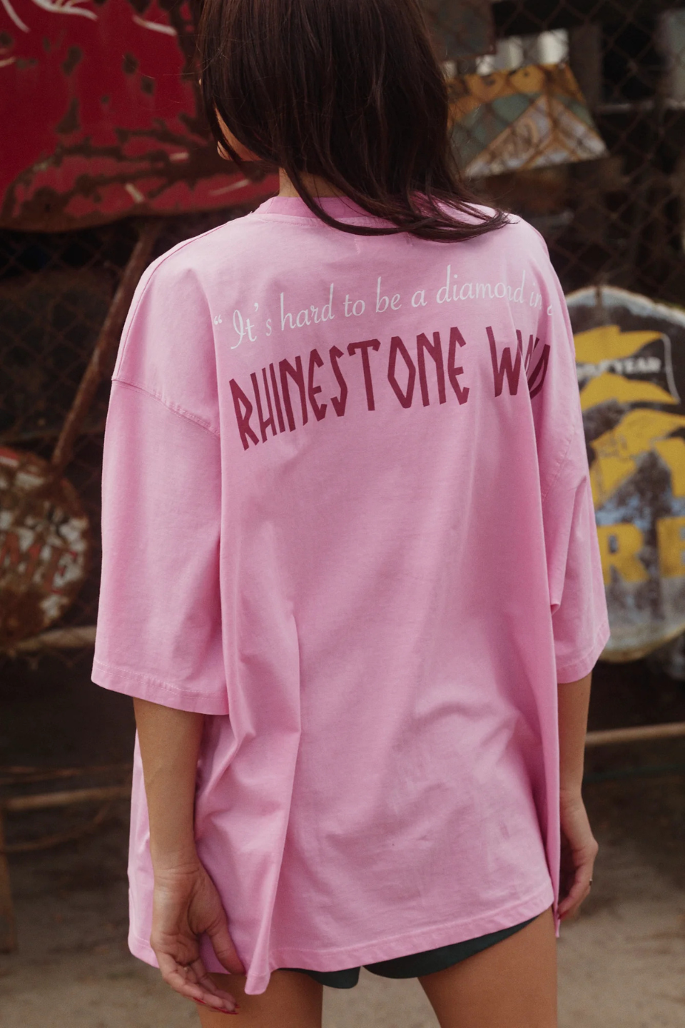 SABBI THE VERY OVERSIZED RHINESTONE GIRL SABBI