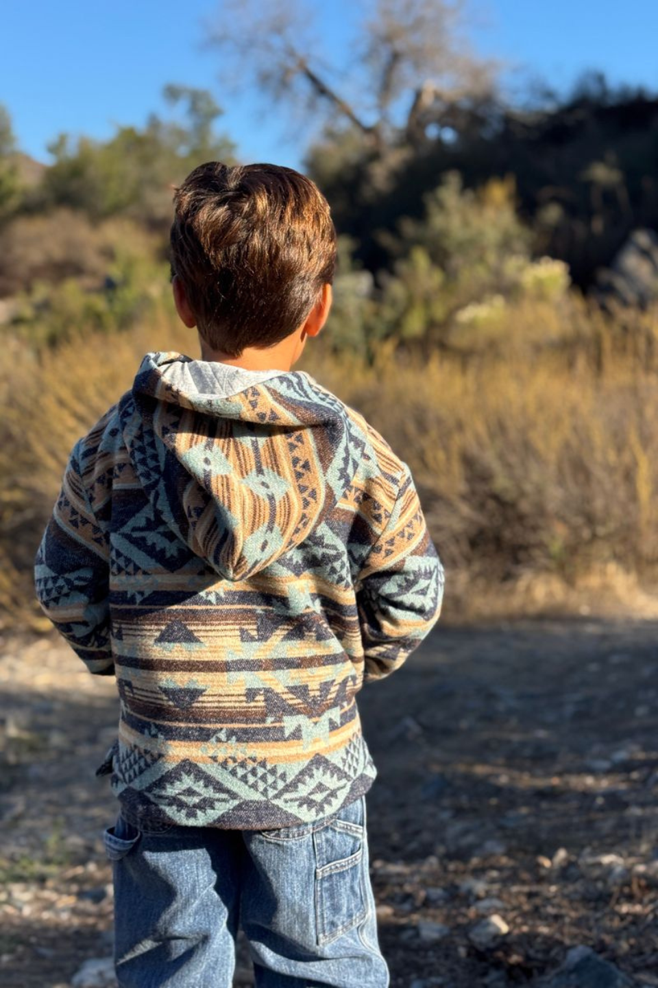 Me &amp; Henry Rancho blue aztec jacket