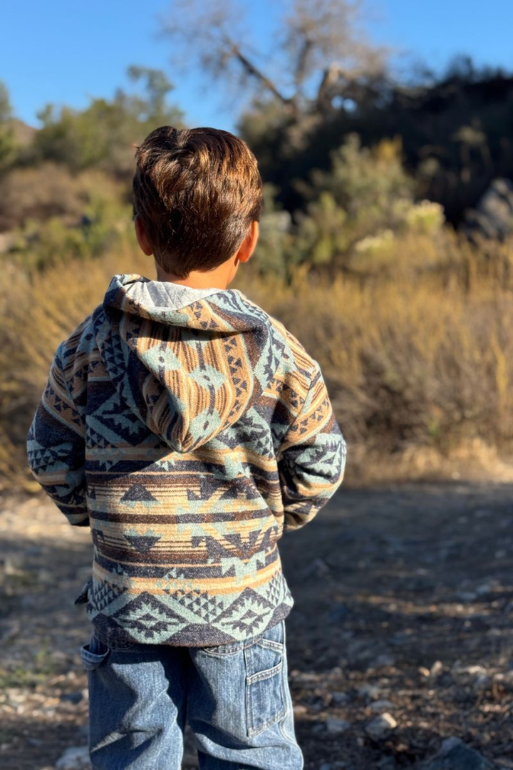 Me &amp; Henry Rancho blue aztec jacket