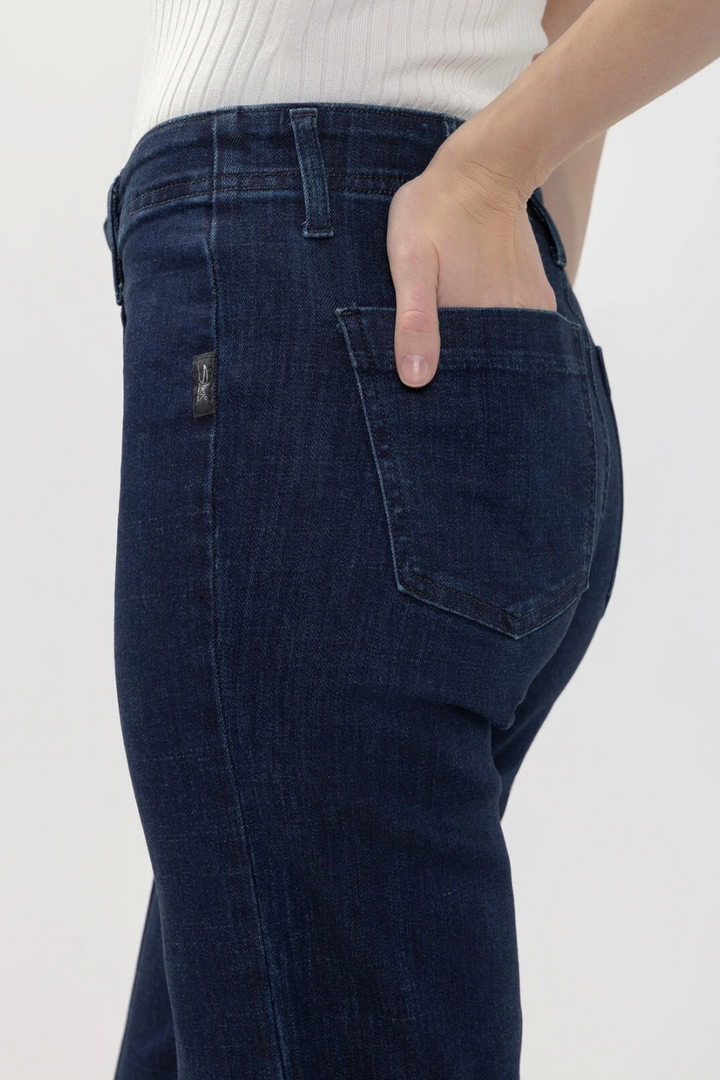 Silver Suki Trouser Leg Jeans