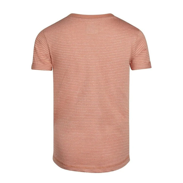 T-Shirt Long Back | Soft Red