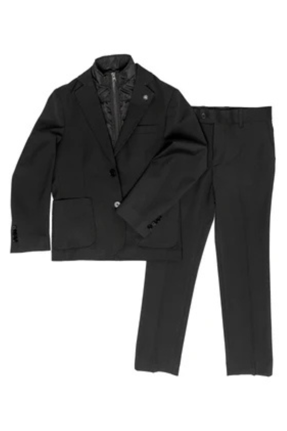 AXNY 2PC Stretch Suit with Vest Insert - Hot Peppers Clothing