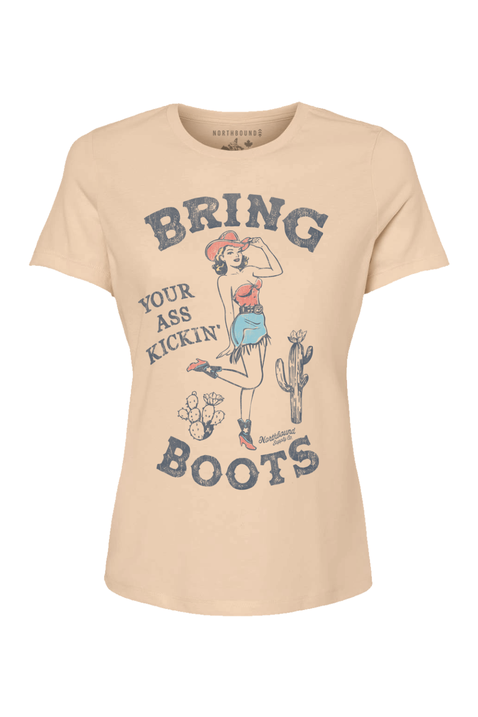 ASS KICKIN' BOOTS T-SHIRT - Hot Peppers Clothing