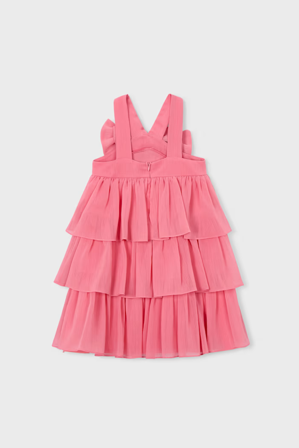 Ruffled Dress - Hot Peppers Clothing