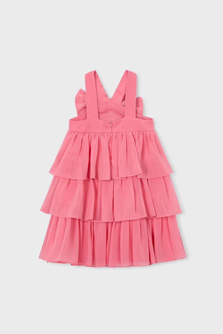 Ruffled Dress - Hot Peppers Clothing