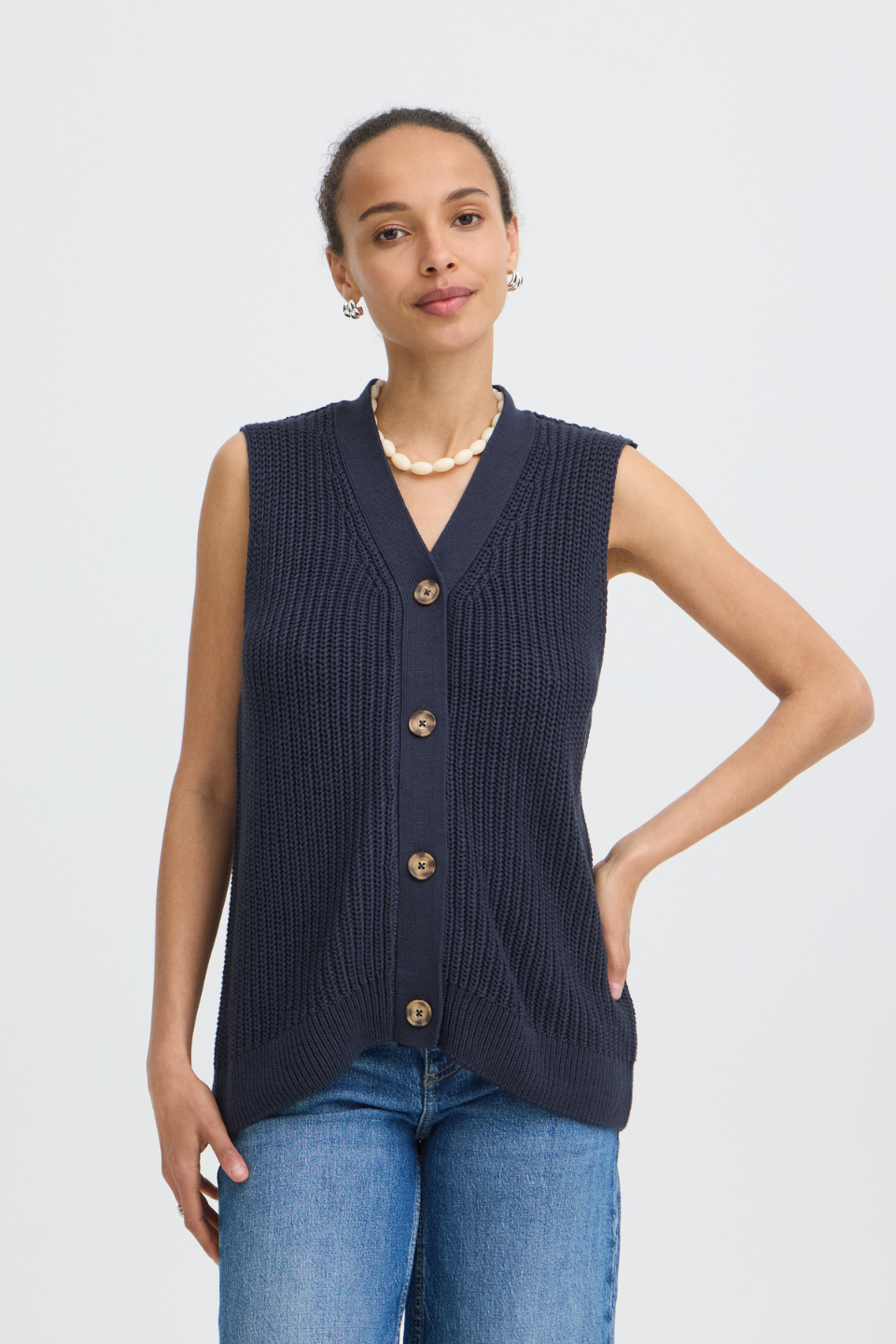 b.young Mellax Knit Vest