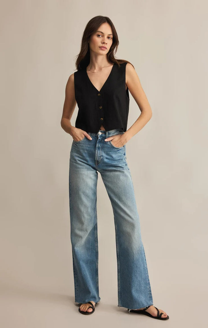 Marta Linen Vest