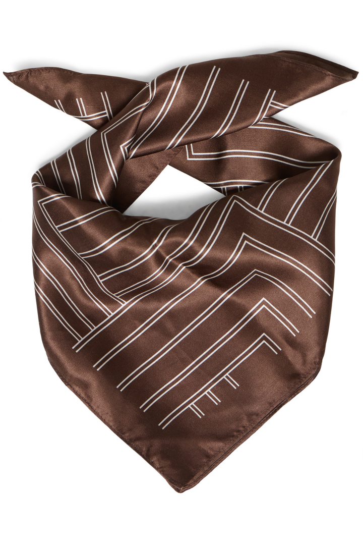 b.young Wioletta Silk Scarf