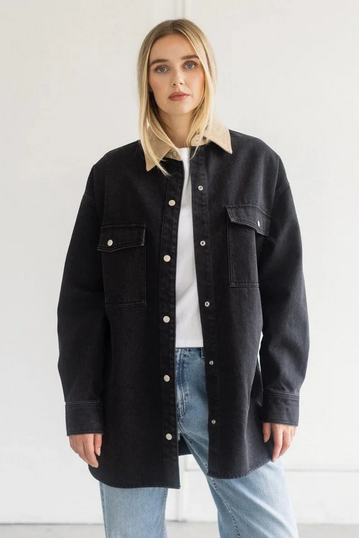 Brunette The Label Corduroy Collar Shania Jacket