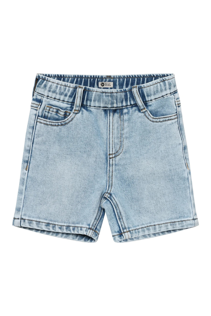 Denim Baggy Short - Hot Peppers Clothing