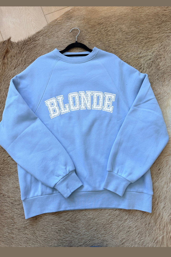BRUNETTE The Label  "Blonde" Varsity Hair Colour Not Your Boyfriend&