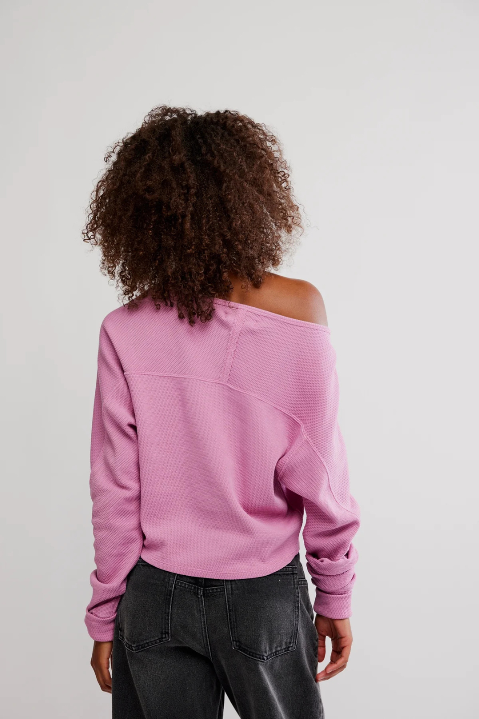 Jess Long Sleeve in Orchid Combo