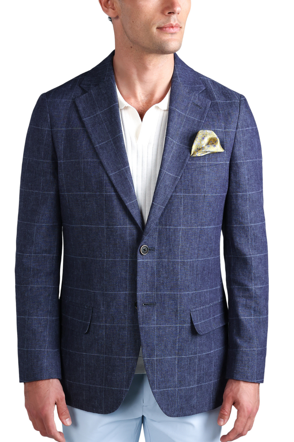 J.M. Haggar Premium Windowpane Blazer