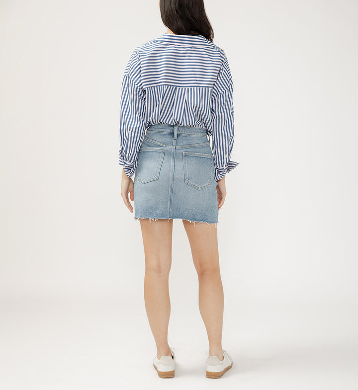 Denim Mini Skirt