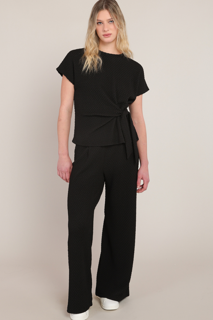Room 34 Sasha Textured Knot Top
